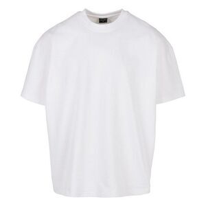 Build Your Brand Mens Plain Ultra Heavyweight T-Shirt / White